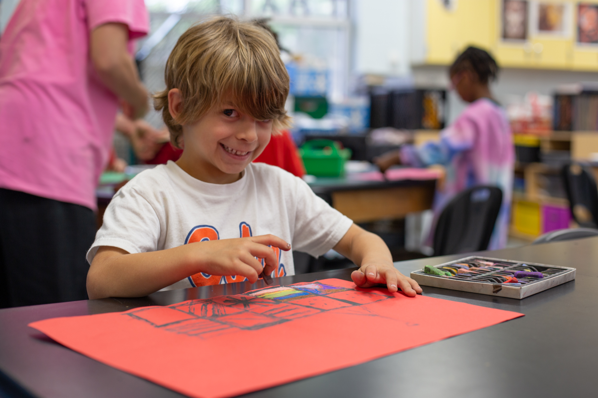 23 PKY-19 Early learner creating art