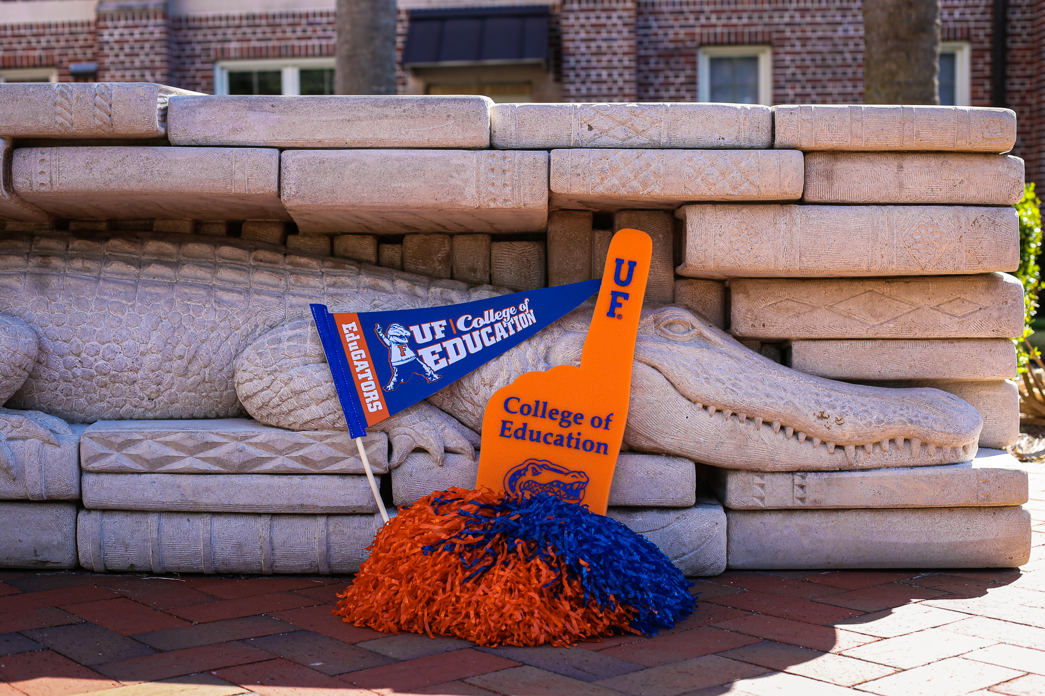 Gator Bench with COE swag up against it.<br />