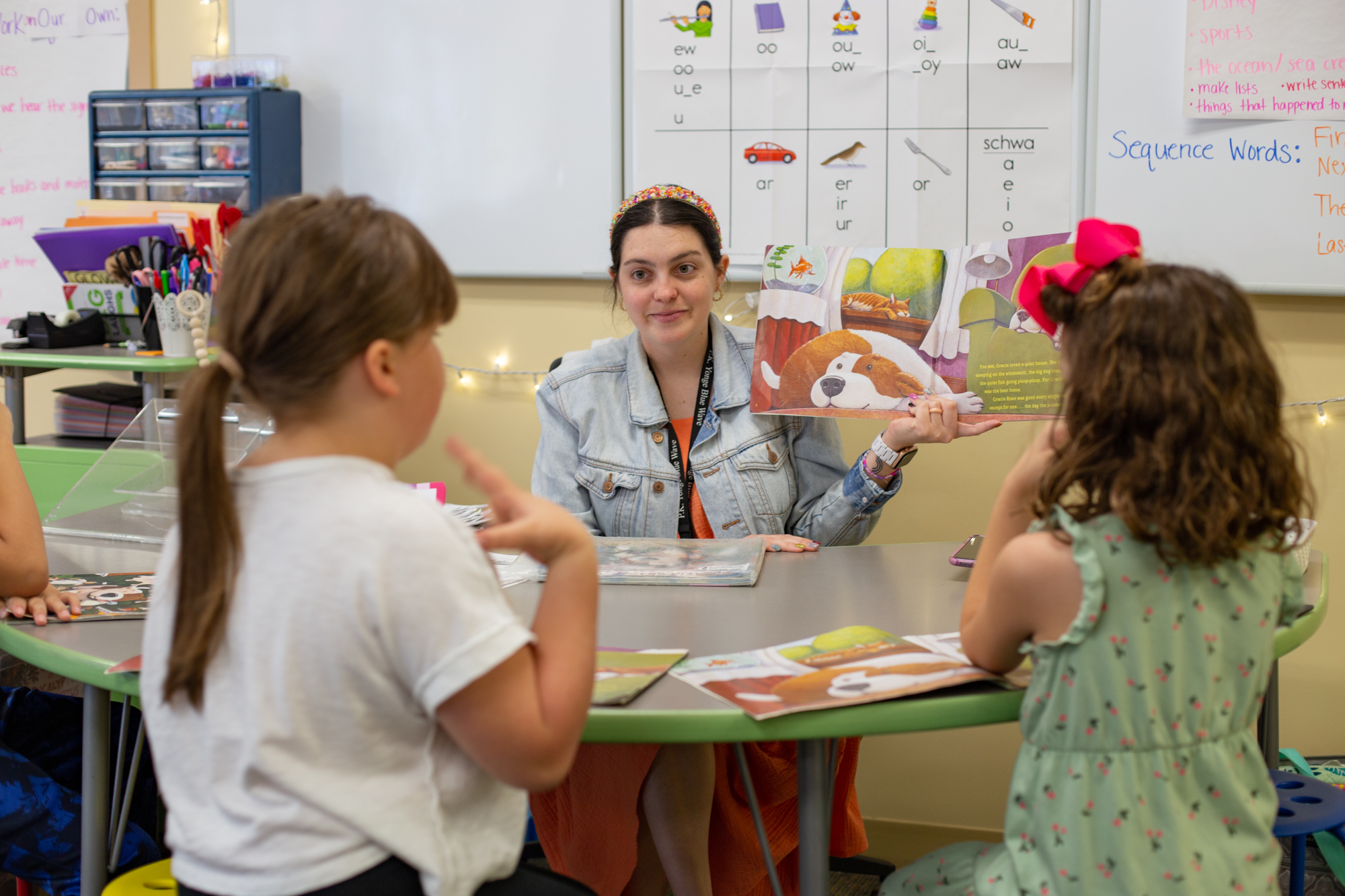 23 PKY-73 Special education teacher teaching a kid
