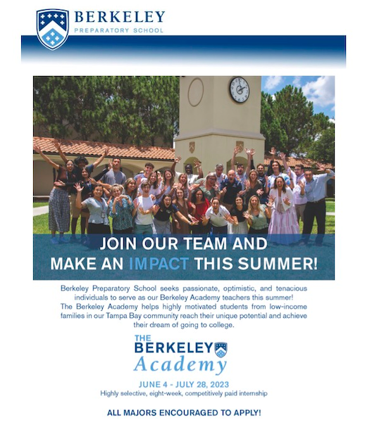 A flyer for teacher application.